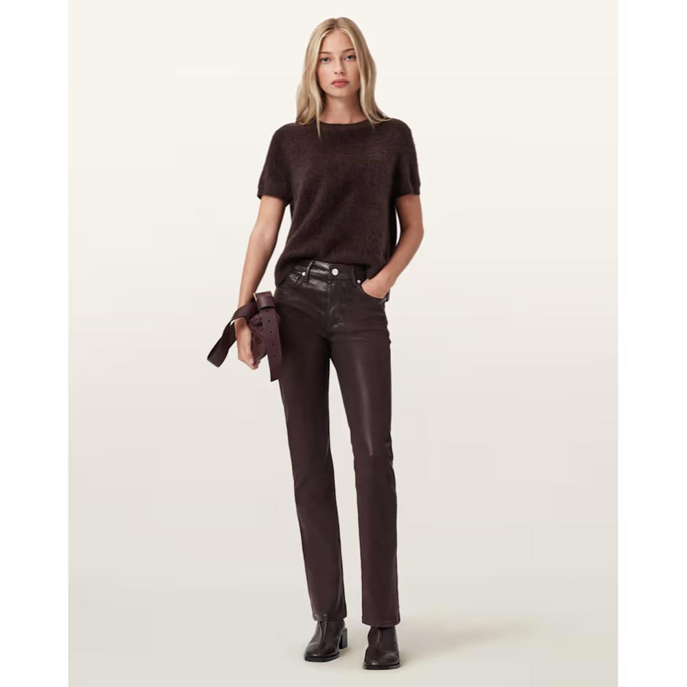 AllSaints Haldan Coated Jeans
